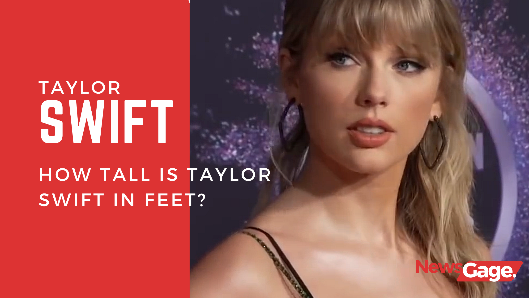 how tall is taylor swift?